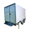 What is the maximum weight capacity of the refrigerated trailer?