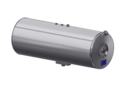 How many gallons does a reefer trailer take?