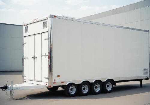 What temperature range can the refrigerated trailer maintain?